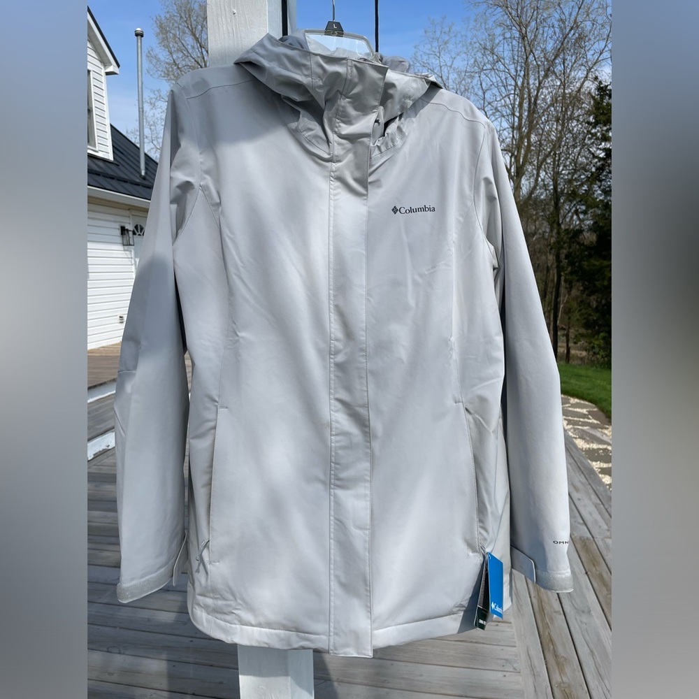 Columbia women's raincoat Saratoga Gap Omni-Tech, large